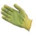 DuPont™ 08-K300PDD Elastic Knit PVC Grip Cut Resistant Glove, Small, Yellow/Blue  12 DZ/CA